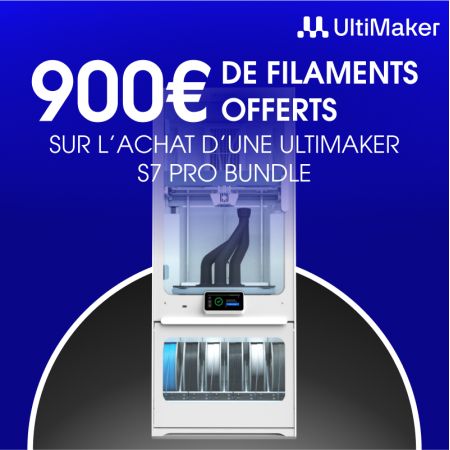 Offre UltiMaker S7 Pro - 900€ offert