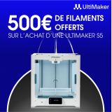 Offre UltiMaker S5 - 500€ offert