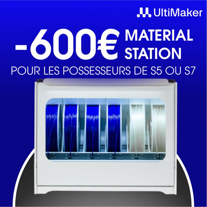 Material station UltiMaker - 600€ offert