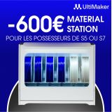 Material station UltiMaker - 600€ offert